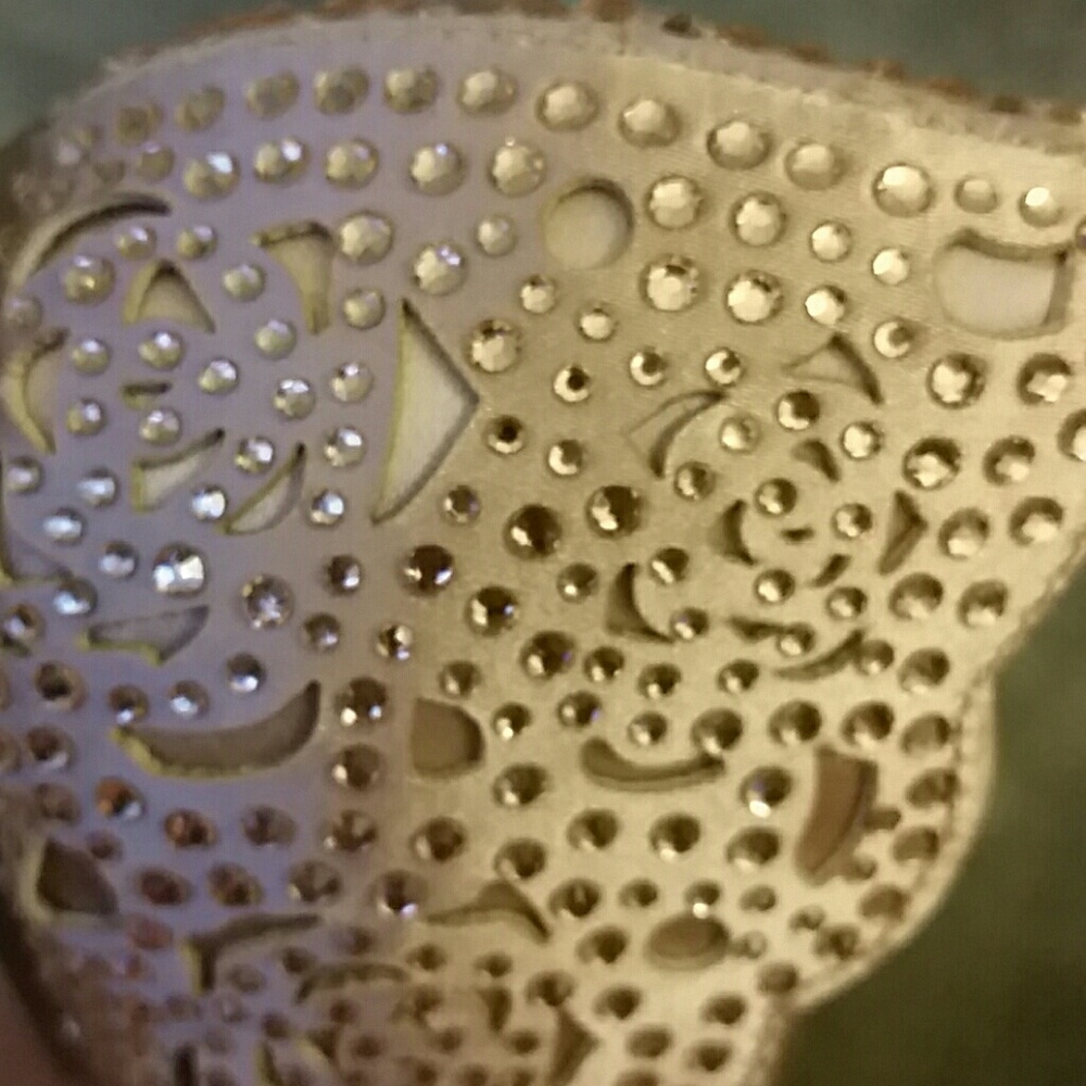 Blue by Betsey Johnson embellished flats - Picture 4 of 7